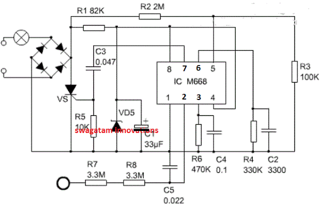 詳解220V電子輕觸開關(guān)電路